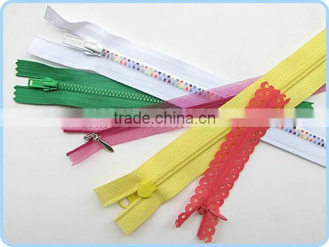 high quality KCC invisible close-end nylon zipper