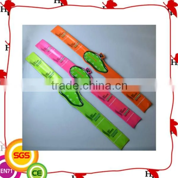 High quality Reflective Slap Wrap And Reflective Armband,Reflective Wristband