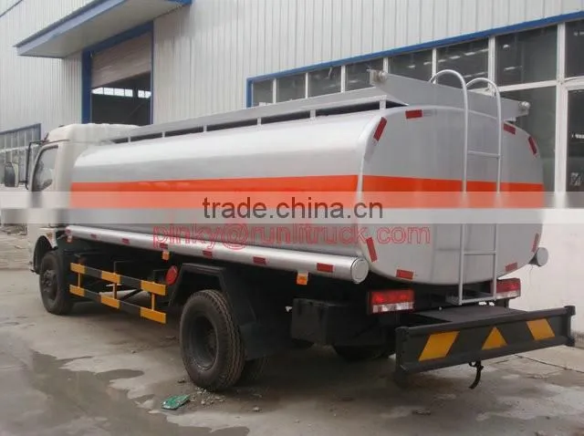 Cheaper Price DFAC Fuel Truck With Dispensing Arrangements Monitor and Meter 8000Liters Oil Tank Truck For Sales