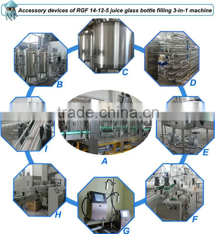 5000 bottles per hour glass bottle filler