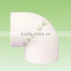 1/2"-4" UPVC 90 DEG ELBOW FOR WATER SUPPLY