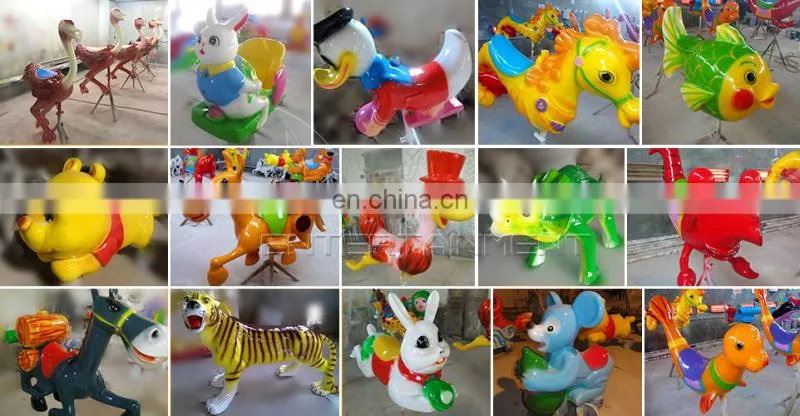 Luna park equipment carousel new design sea theme sea animal 36 seats carousel merry go round on sale