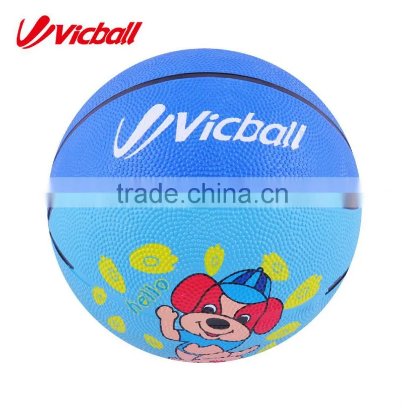 Custom Design Small Rubber Children Basketball