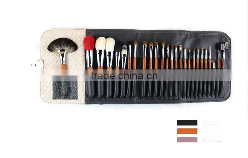 26pcs professioanl dresser cosmetic makup brush kit for beauty