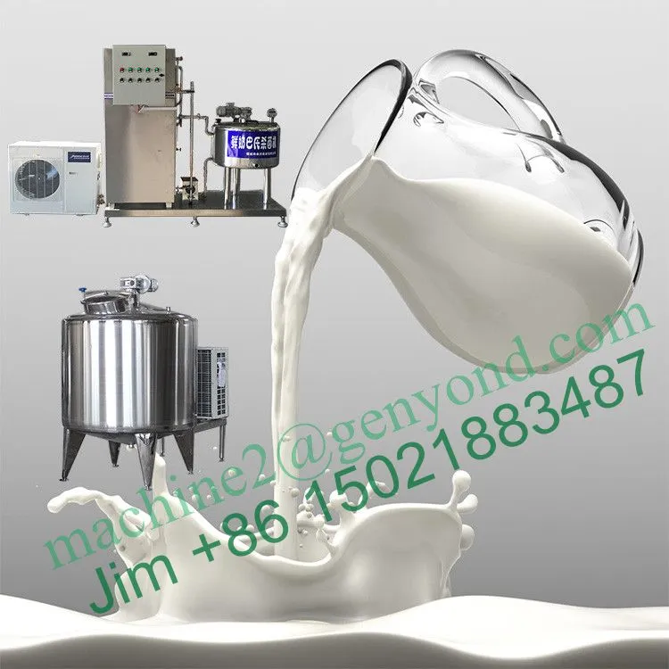 Factory Genyond Plate & Tube Automatic Pasteurization Machine Pasteurizer Equipment for Egg Liquid, Milk, Dairy, Juice, Drinks