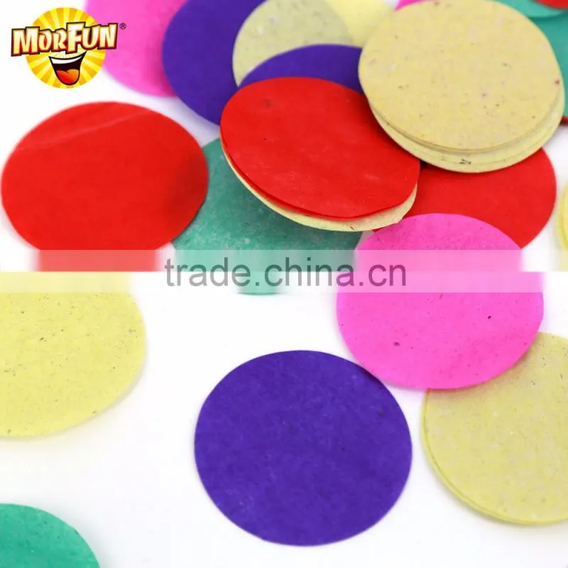 No Flame Handheld Round Paper Confetti Cannons/Confetti Launcher