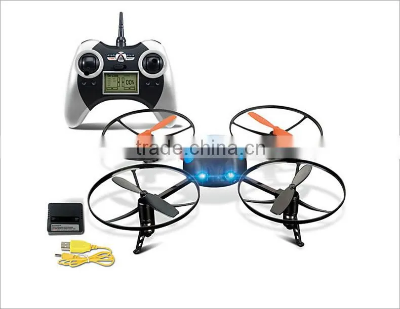 China Manufacture 4 Channels with gyroscope RC UFO , 2.4G Quadrocopter