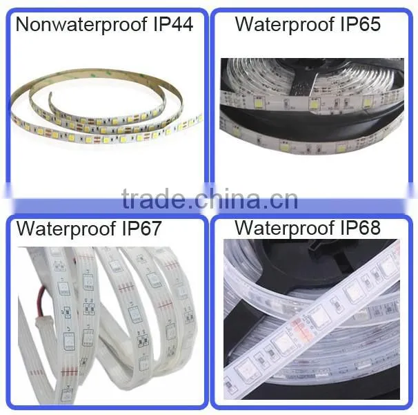 Flexile rgb led rope lighting waterproof led trip light SMD1210/3528/5050