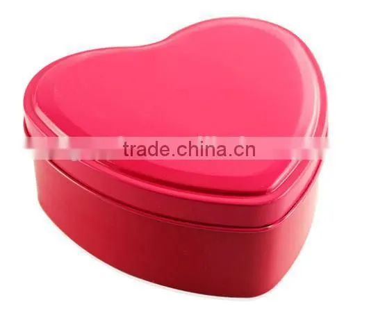 dongguan heart shape tin box/ metal heart shape box factory /chocolate tin box manufacturer