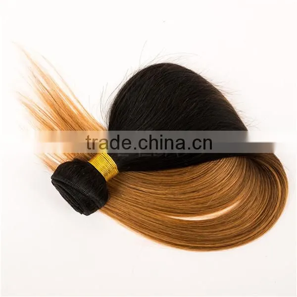 Grade 10A 1b 613 colored two tone ombre colored hair weave bundles for black women