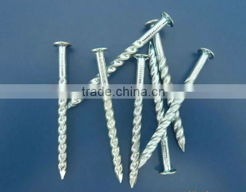 galvanized twisted shank nails factory