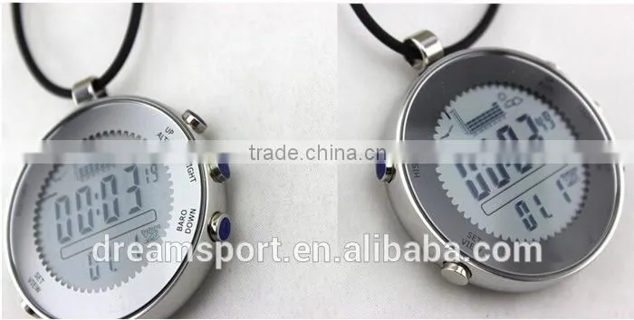 Hot Selling Digital Fishing Barometer Watch with Altimeter Temperature Weather Forecast