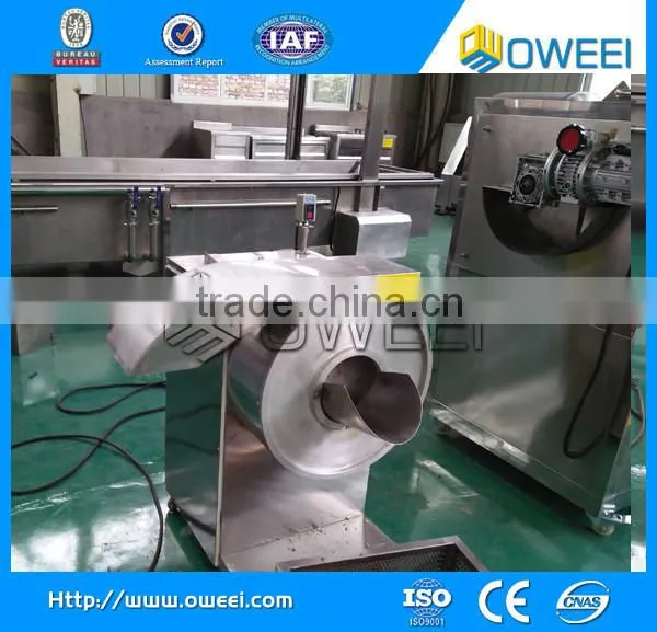 High efficiency potato chips processing machine
