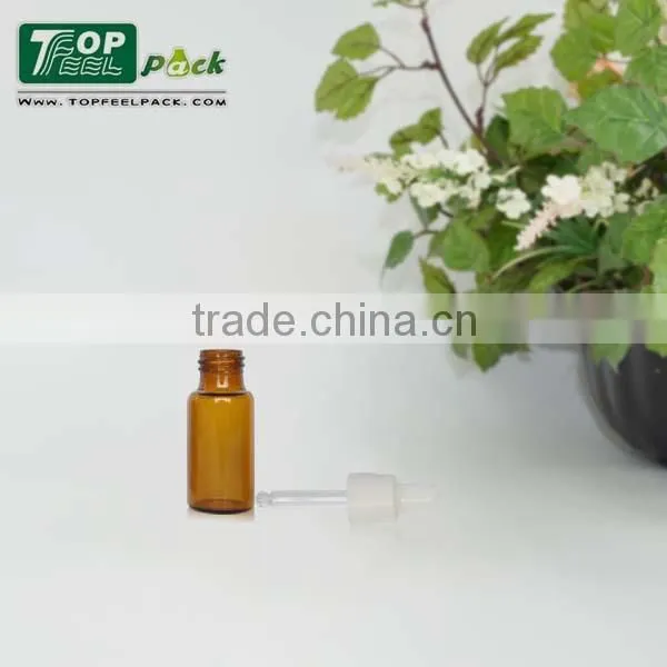 PD03 Cosmetic Glass Dropper Bottle 3ml 5ml 10ml