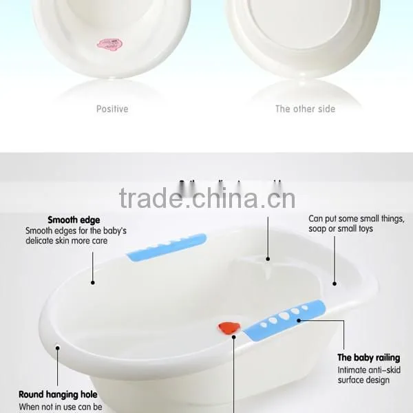 plastic deep baby bathtub