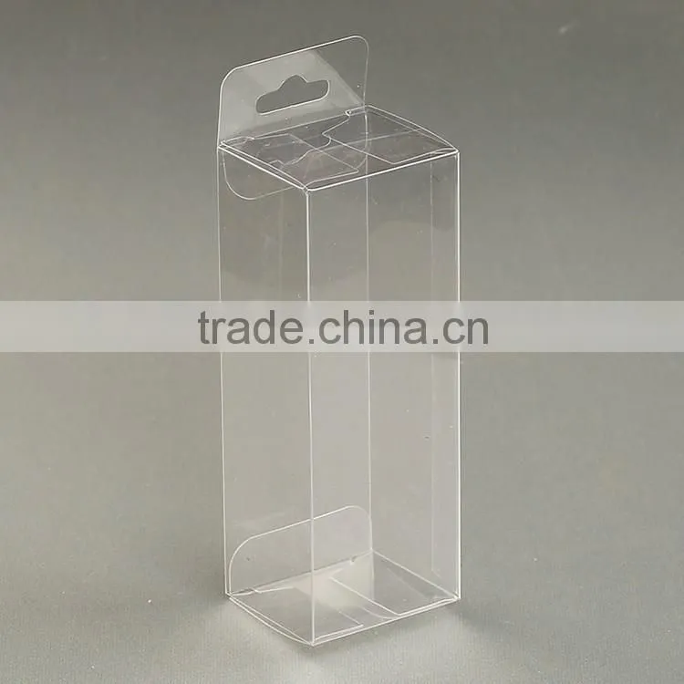 Plastic gift boxes Transparent PVC folding box