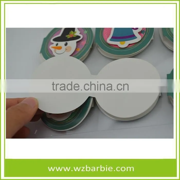 3D Samll Gift/Shopping Paper Hangtag For promotion