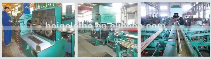 two rollers straightening machine for round brass copper bar