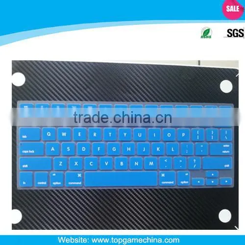 Laptop silicone protector skins For Macbook 13" 15" accessories