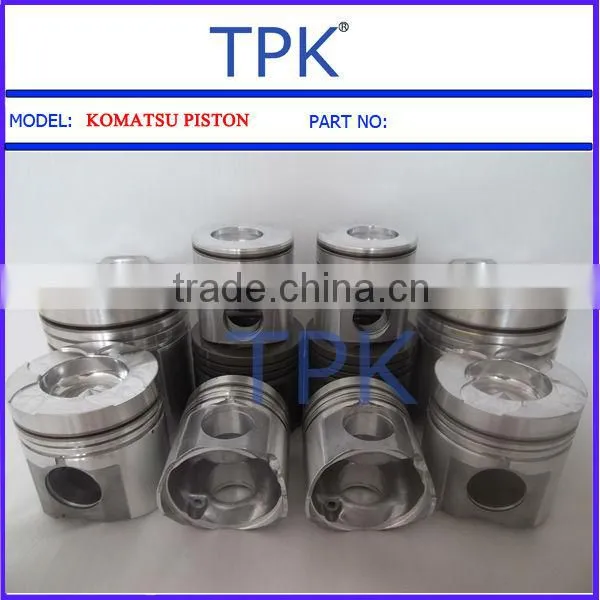 KOMATSU S6D140E CAST IRON PISTON, SA6D140E-2 PISTON 6212-31-2110 6211-32-2130 6211-32-2110 6210-31-2150