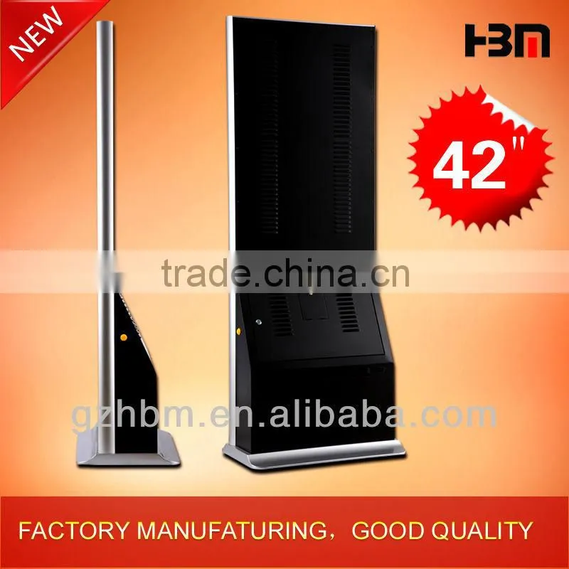 shoe-cleaning machine floor stand lcd touch screen advertising display
