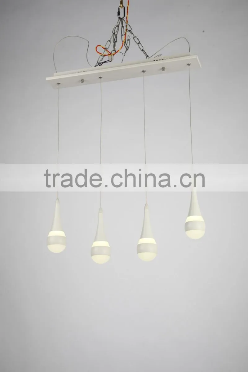 Decorative Simple Acrylic Pendant Lamp Led Ceiling Light RT3009-4