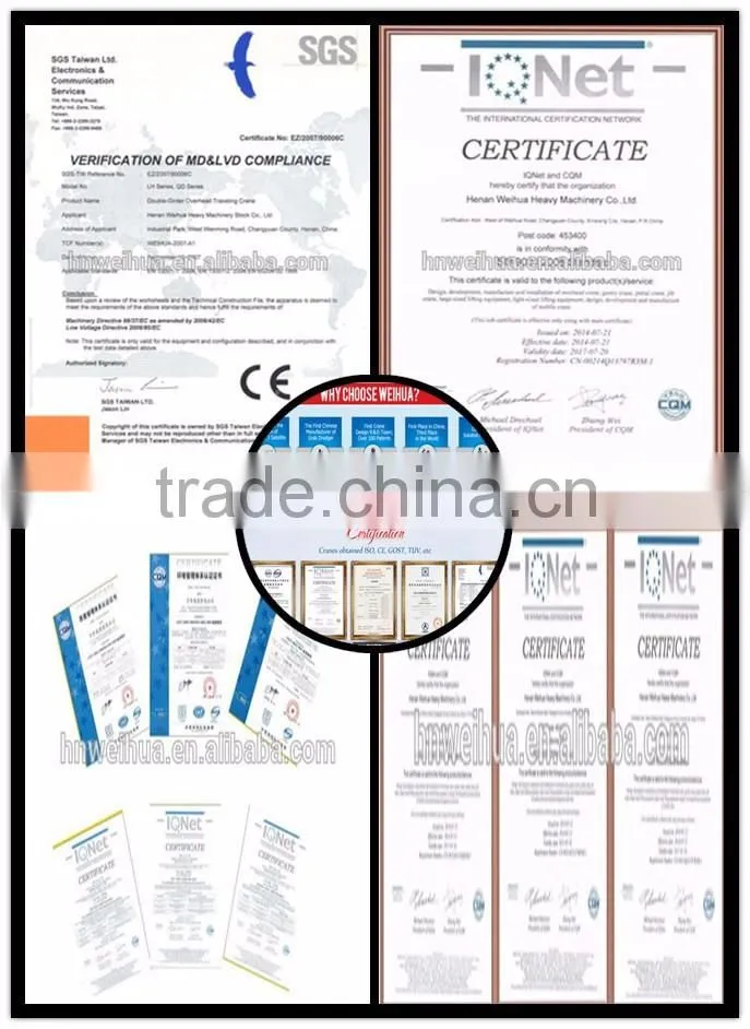 Xinxiang Weihua Brand Port Crane, Port Crane Price
