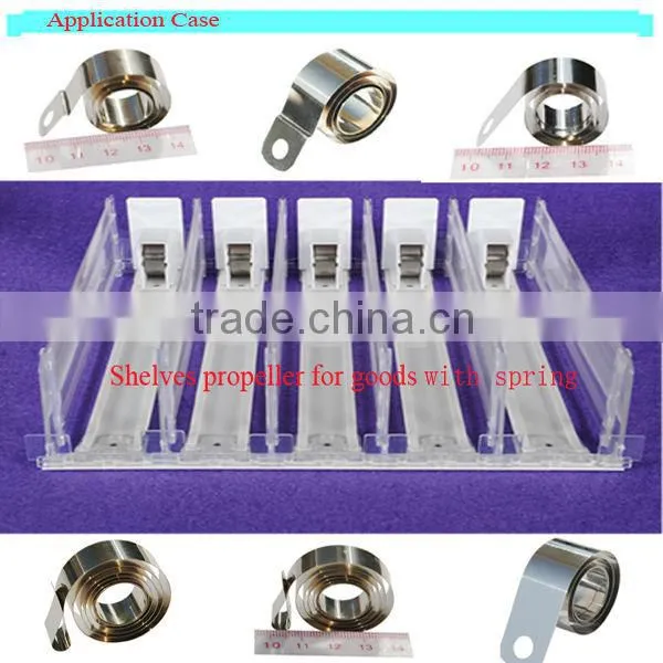 Spring for climbing gear,steel flat contact torsion coil clip spiral spring