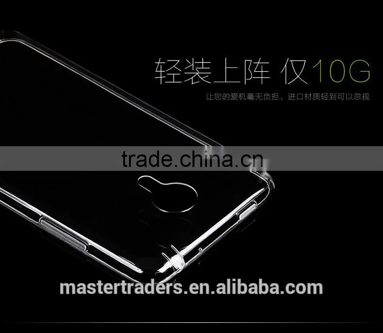 Original HOCO Light Series 0.6mm Ultra Thin Soft TPU Clear Protective Back Cover Case For Meizu MX4 MT-2942