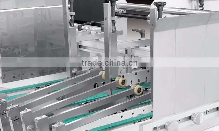 ZH-780PC-China High Quality 4 & 6 Corner Cardboard Corrugated Box Folder Gluer Machinemodular type