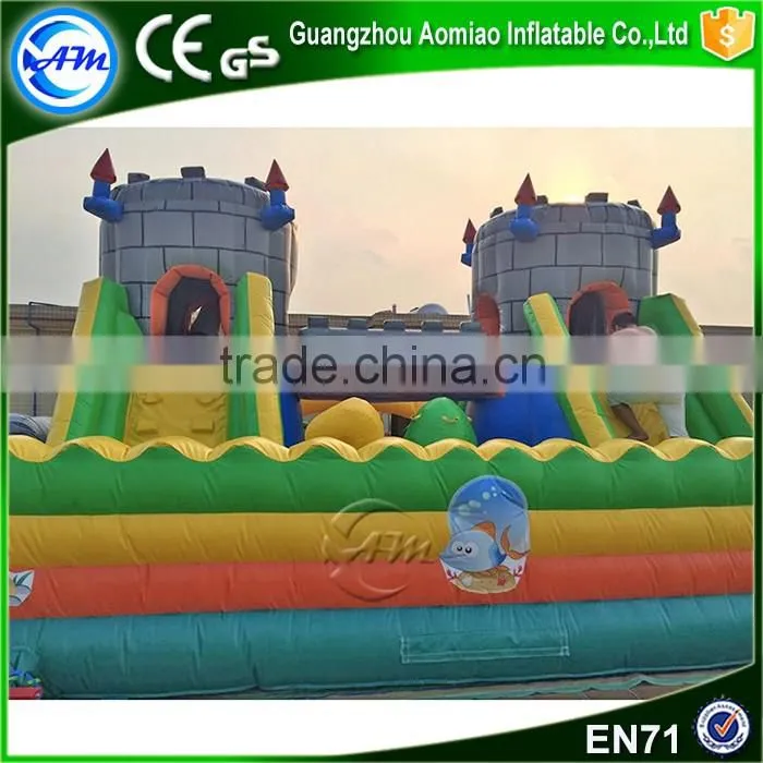 Inflatable indoor playground rentals,wacky world inflatable playground for sale