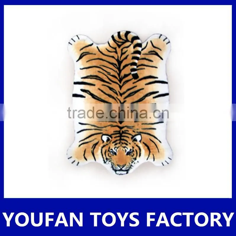 3d carpet lifelike plush tiger fur carpet