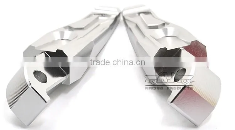 BJ-FP-002 CNC Rear Foot Pegs Motorcycle Passenger Footrests For Yamaha Tmax 500, XP500