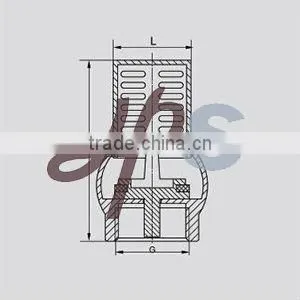 brass foot valve