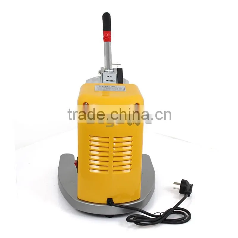 Electric Ice Shaver Snow Cone Maker Machine Crusher Dual Stainless Blade