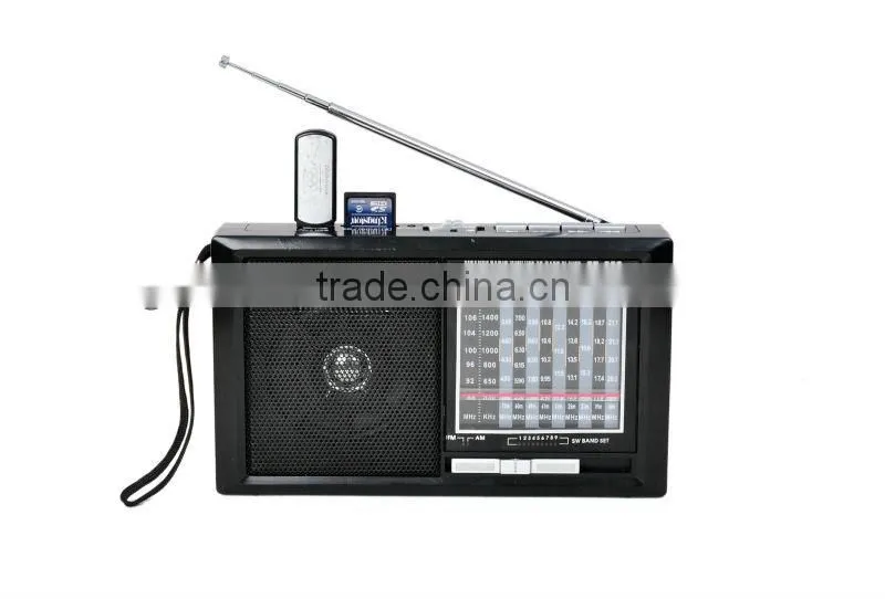 Hot Sale Torch Light Multi Brand USB SD AM/FM Portable Radio