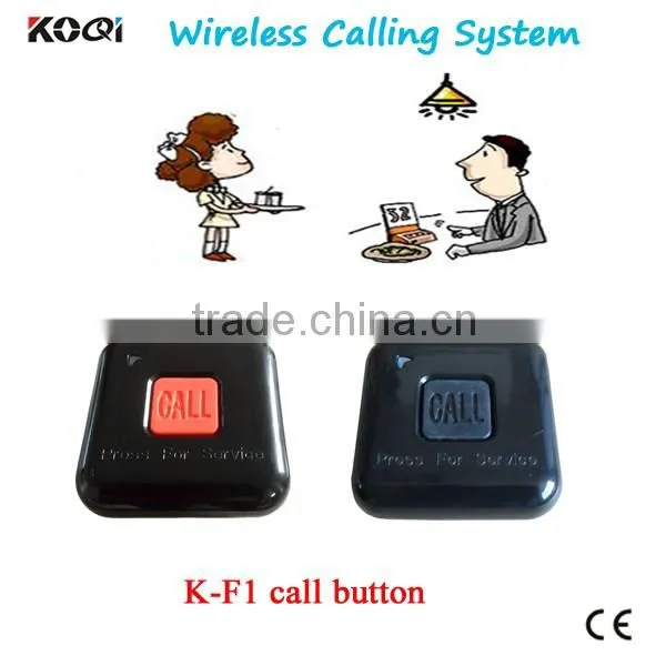 waterproof call button wireless pager system wireless paging system call pager