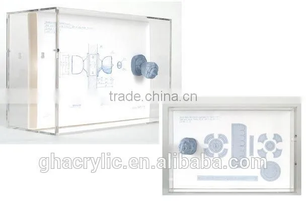 Shatterproof Design acrylic box display ,acrylic storage box