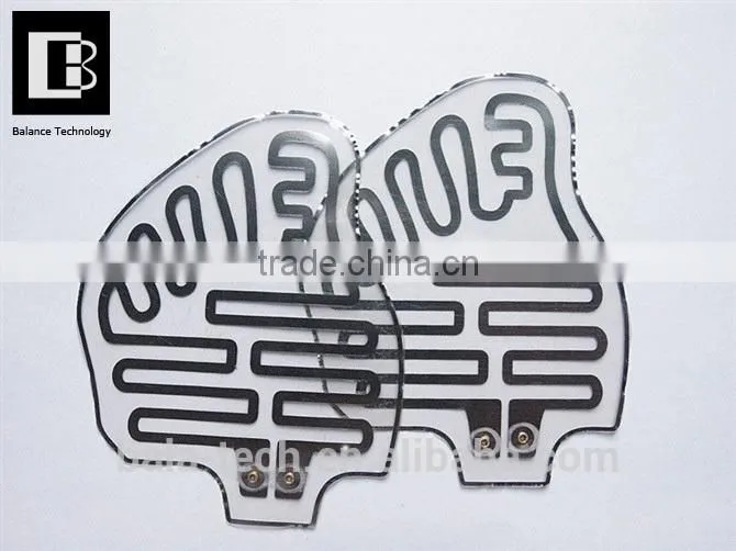 polyester electric heating film for insoles