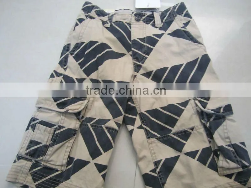 fashion 100%cotton boy's and man's short