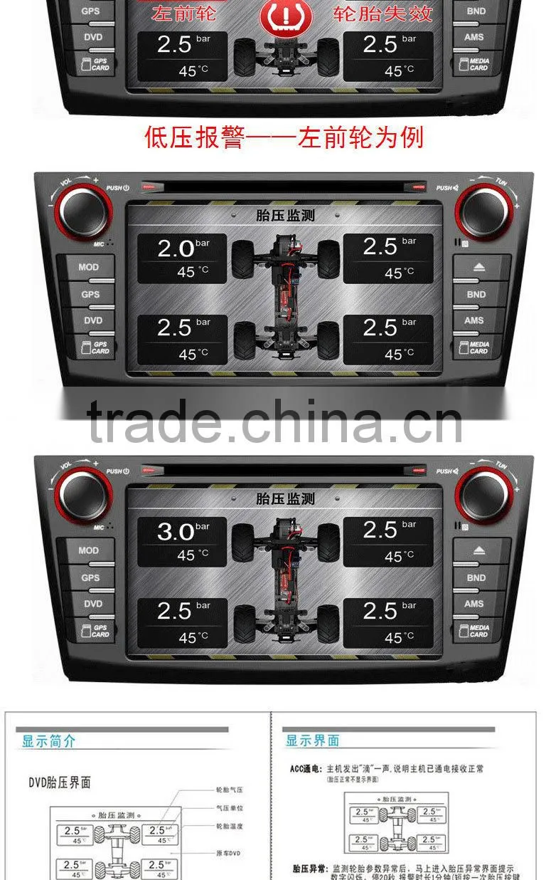 015 Shenzhen top supplier wireless DIY tire pressure monitoring system, tpms, tyre tpms with external sensor