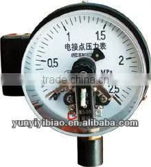 Good Quality Customized magnetic electric contact pressure gauge