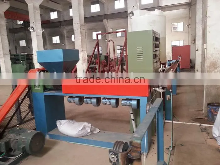 Green/Grey Color PVC Production line for Hexagonal wire netting and Chain Link Mesh