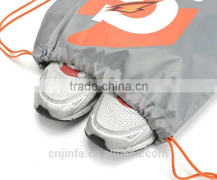 cheap custom drawstring shoe bag