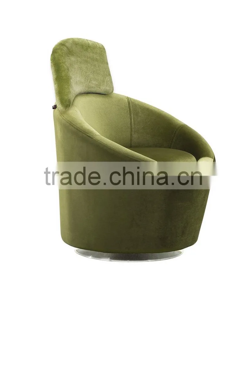 S-55R fabrice swivel sofa chair leisure sofa chair