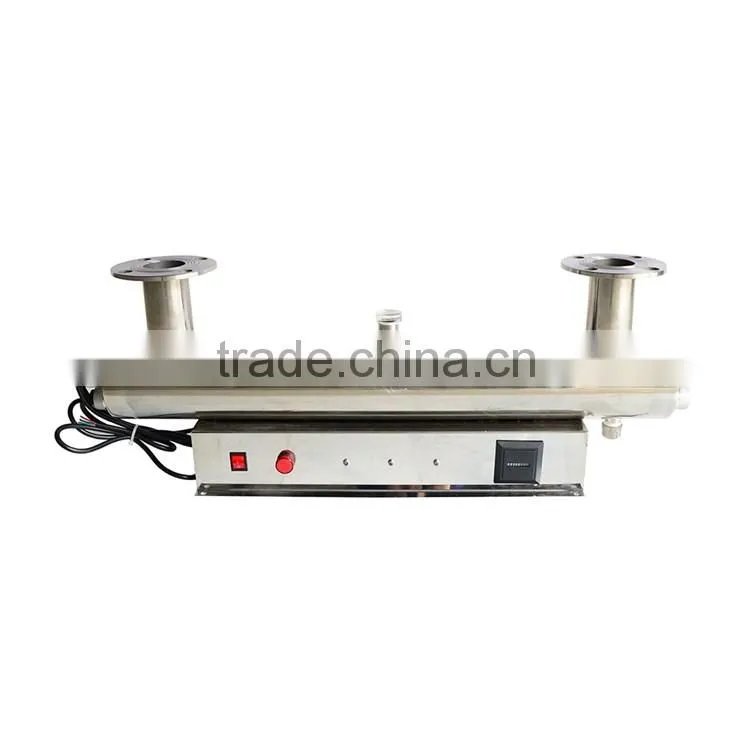 uv sterilizer for pool wastewter treatment