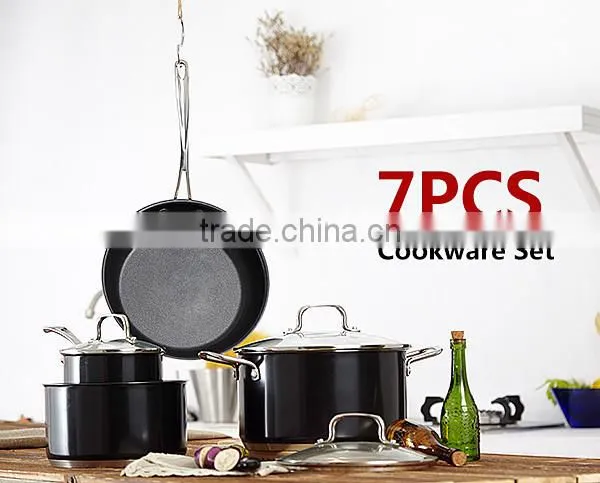 Professional Kitchen Stainless Steel Set Pan Pot Cookware Cooking 5 pieces
