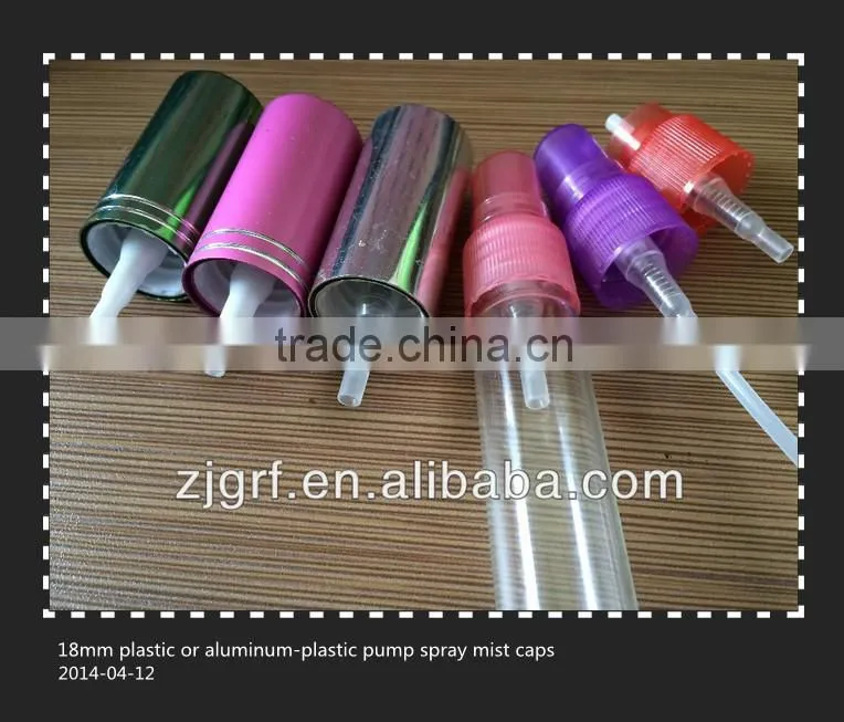 plastic bottle perfume fine mist pump spray cap