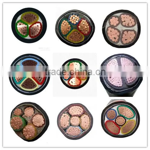 high quality 0.6/1KV XLPE/PVC Insulation power cable