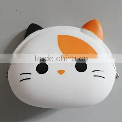 2014 cheap promotion heart and hand silicone bag